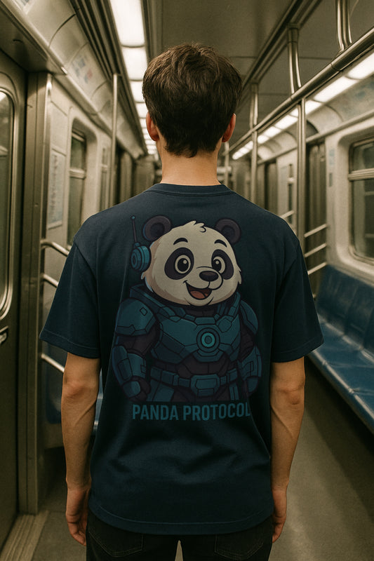 Panda Protocol Tech Oversized Tshirt