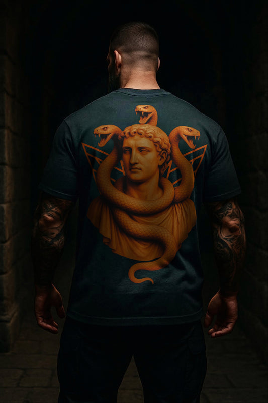Serpent of Three: Oversized Tee